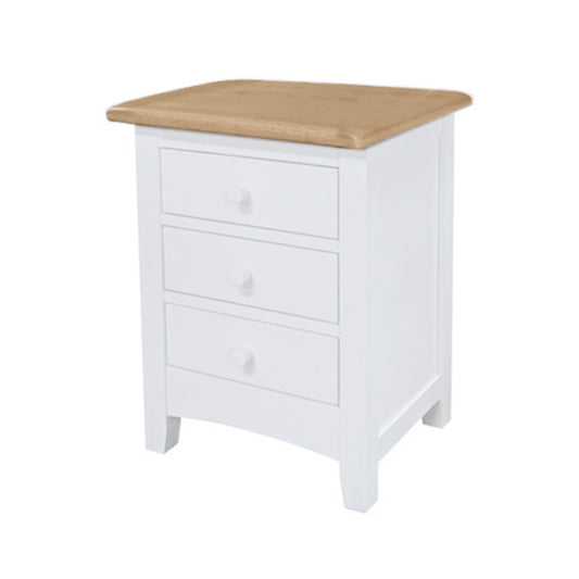 Sweet Dreams, Newman Bedside Table , White