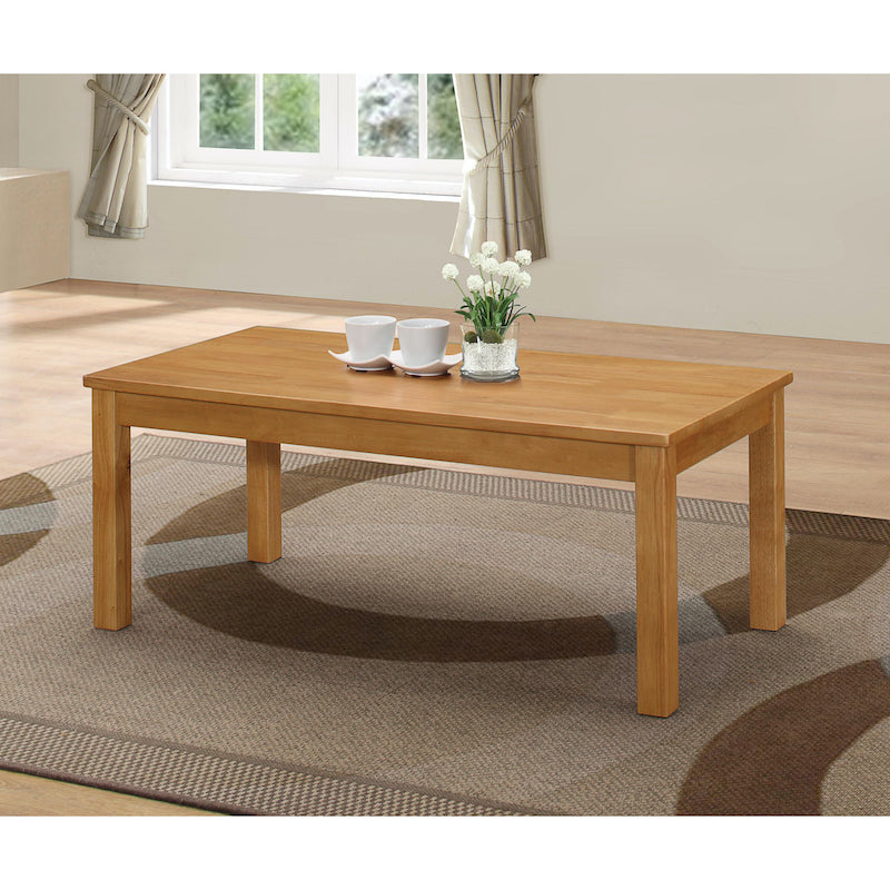 Heartlands Furniture New York Coffee Table Natural Oak