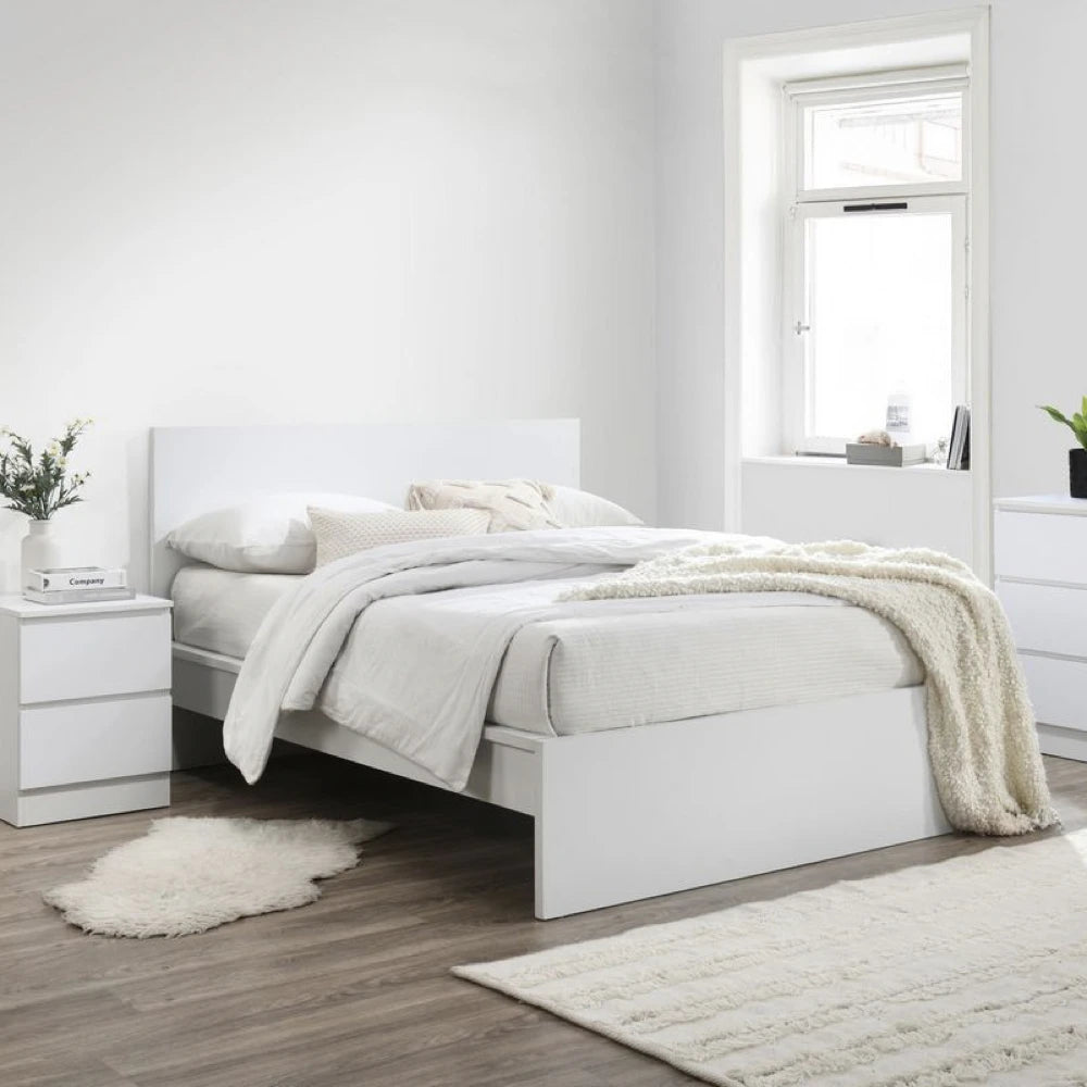 Birlea Oslo 4ft 6in Double Bed Frame, White