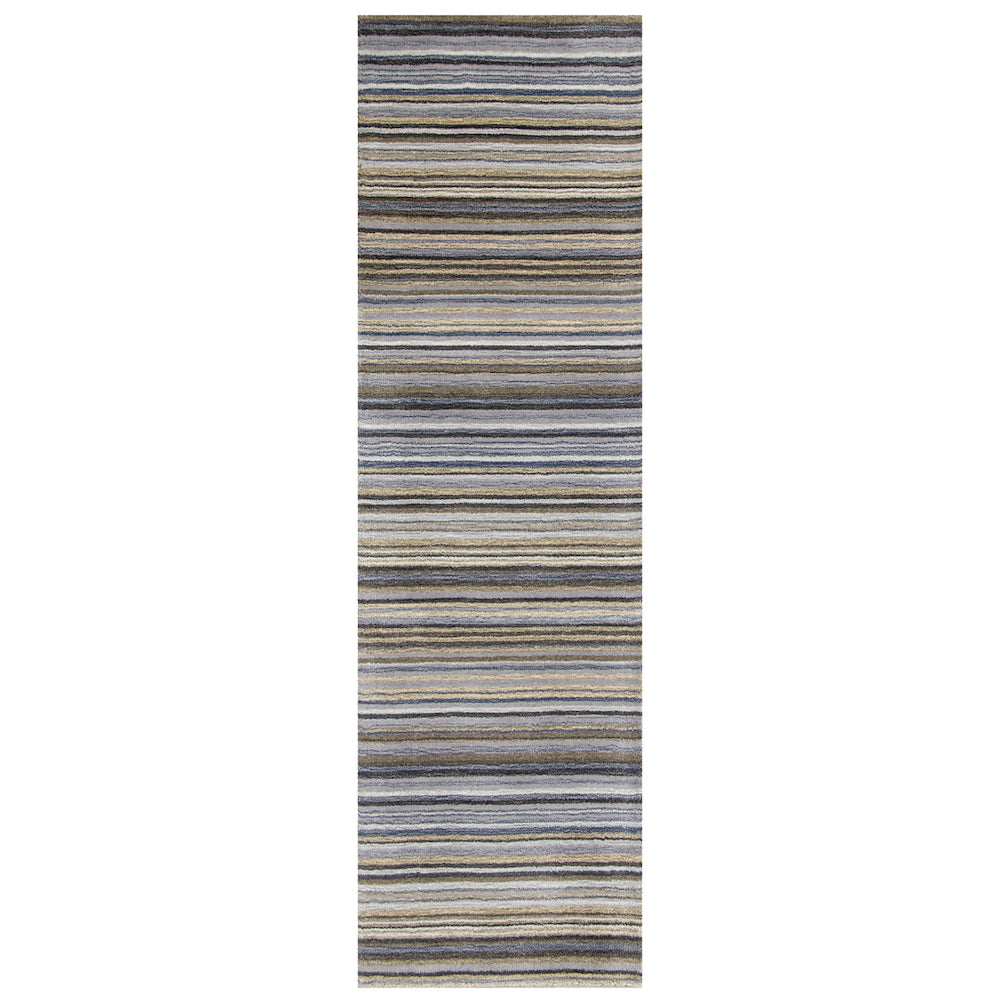 Oriental Weavers, Carter Striped Rug in Grey
