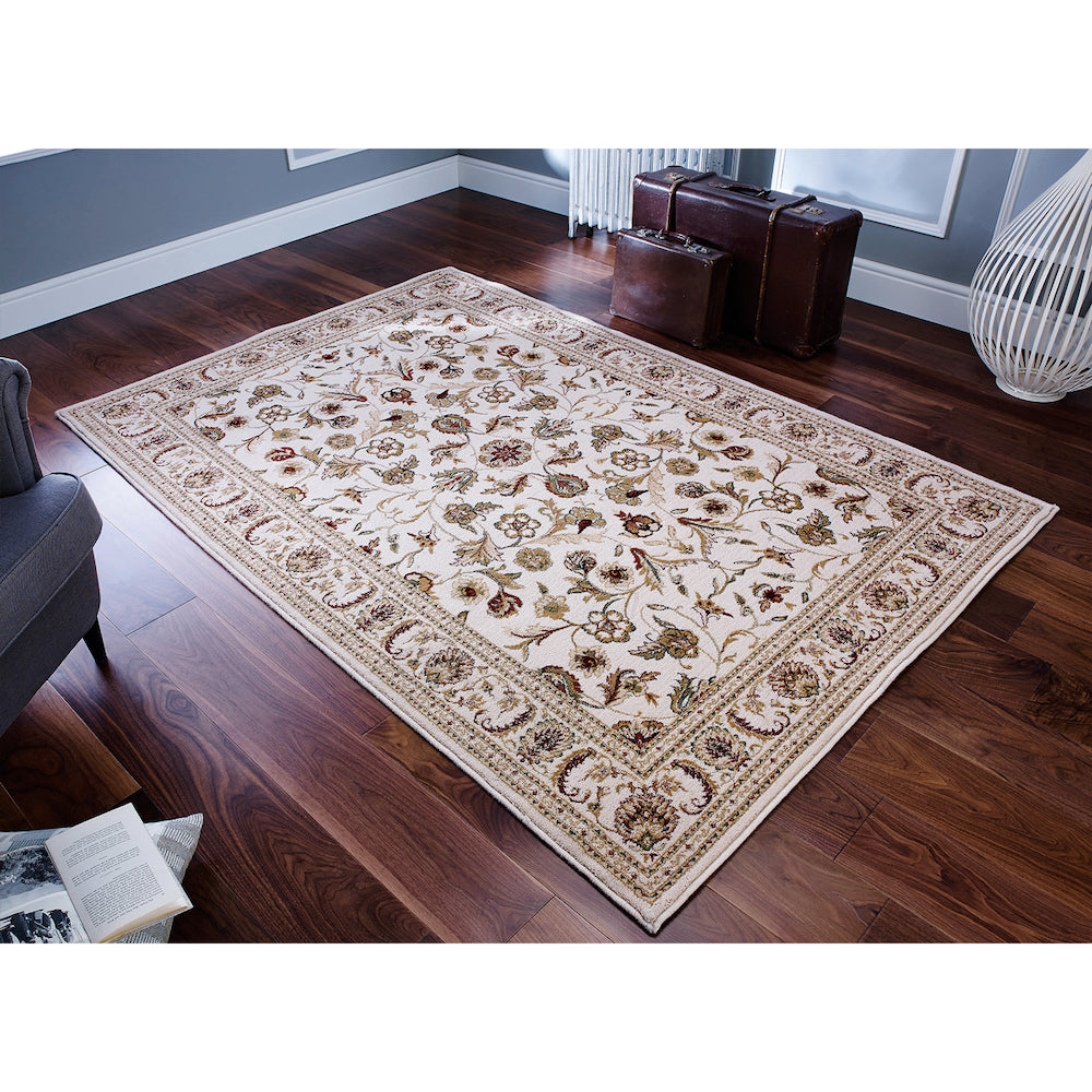 Oriental Weavers, Royal Classic 636 W Traditional Rug in Cream
