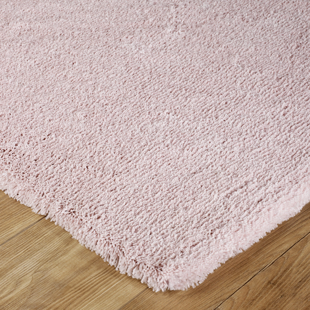 Oriental Weavers, Softness Plain Rug in Pink