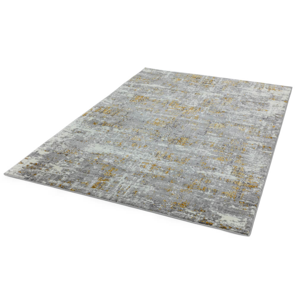 Asiatic Orion OR07 Yellow, Abstract Rug