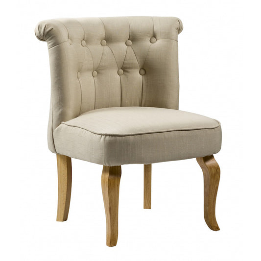 Heartlands Furniture Pembridge Fabric Chair Beige (pair)
