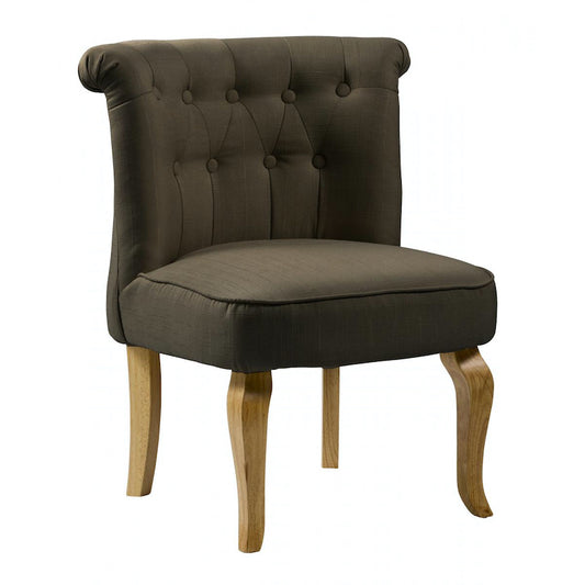 Heartlands Furniture Pembridge Fabric Chair Brown (pair)