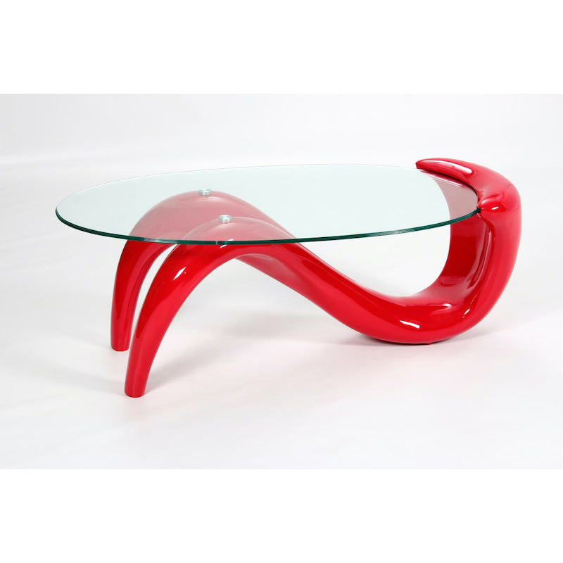 Heartlands Furniture Pike Coffee Table Red