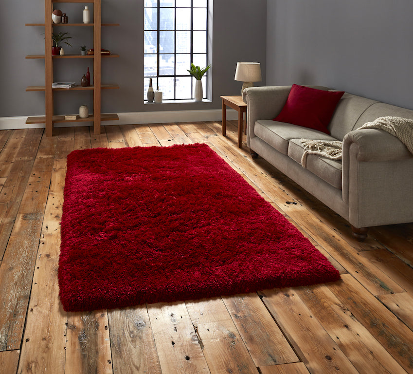 Think Rugs Polar PL 95 Red Rug
