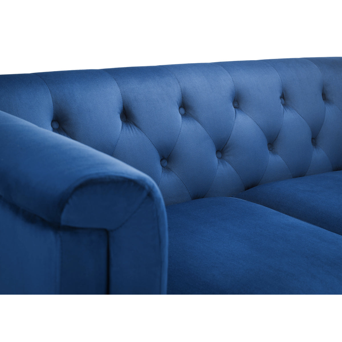 Julian Bowen, Sandringham 2 Seater Sofa, Blue