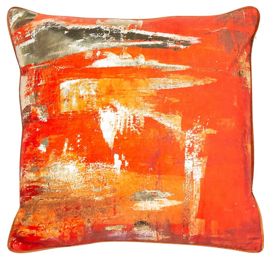 Malini Sunshine Cushions Red (Pack of 2)