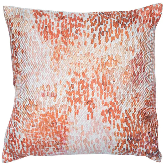 Malini Tanvi Cushions Orange (Pack of 2)