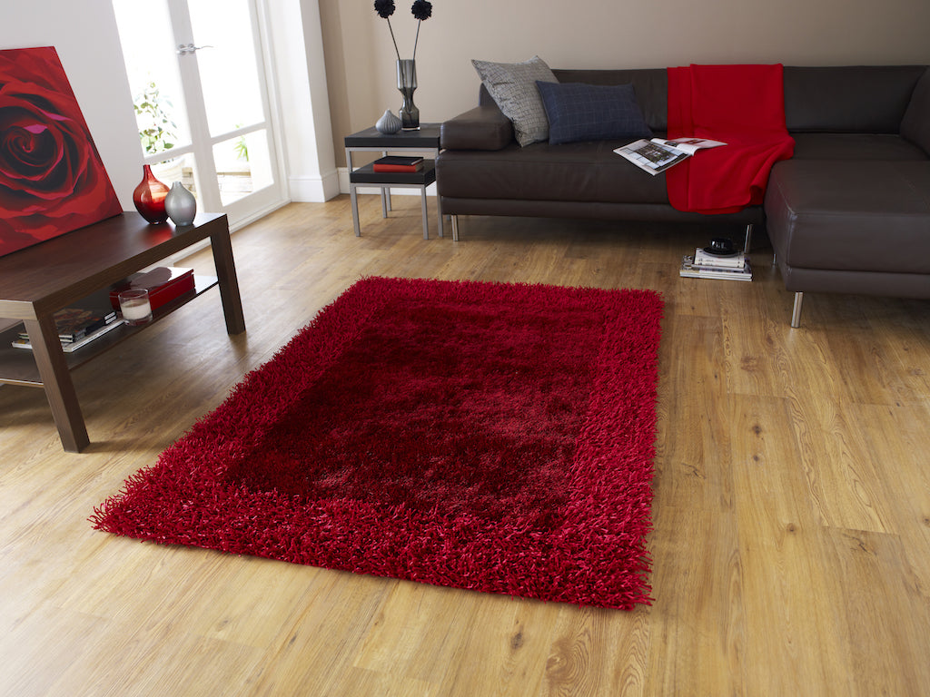 Think Rugs Sable 2 Red Rug