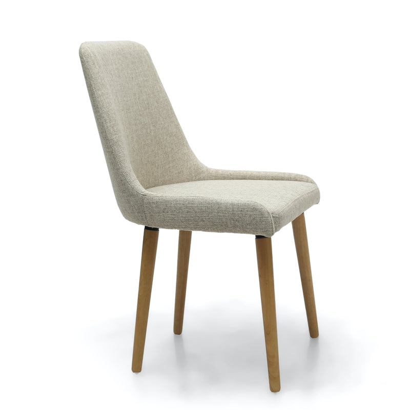 Shankar Furniture Capri Flax Effect Natural Dining Chair