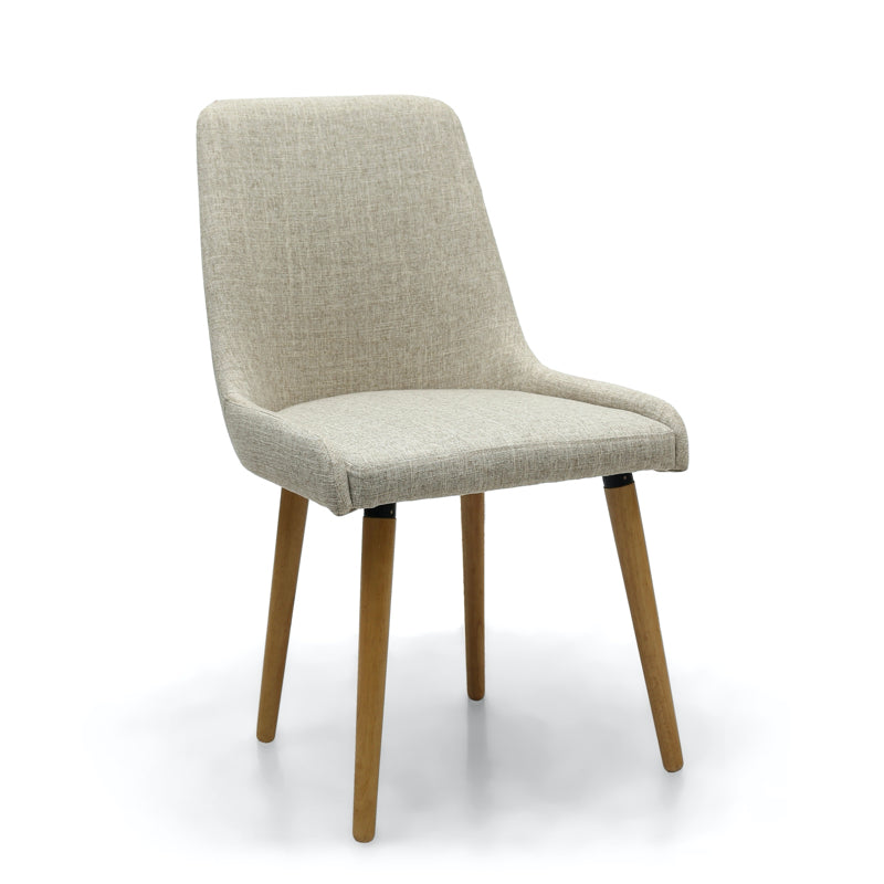 Shankar Furniture Capri Flax Effect Natural Dining Chair