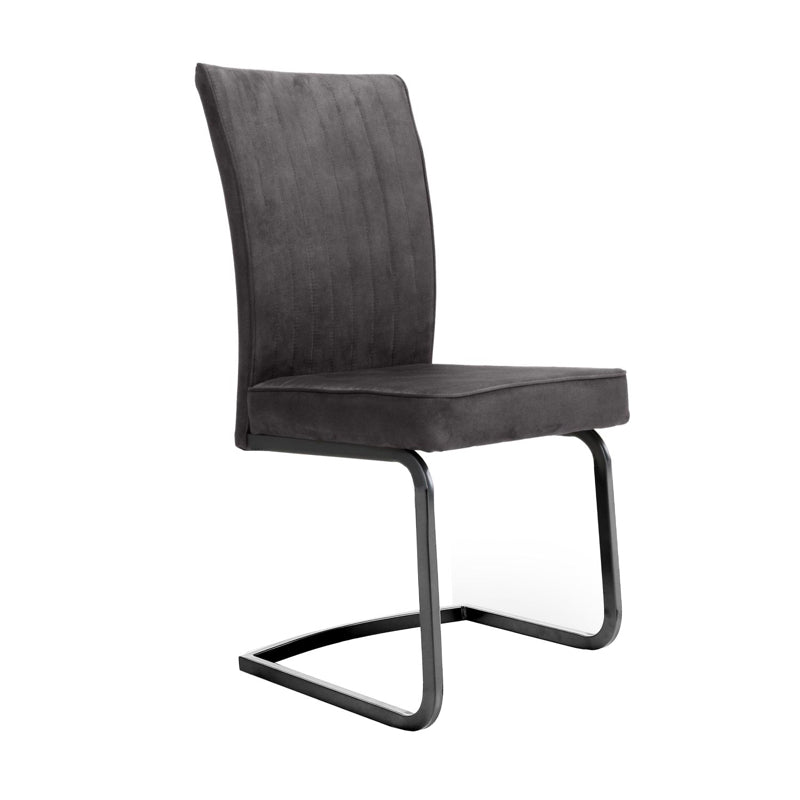 Shankar Furniture Marlin Cantilever Grey Dining Chair