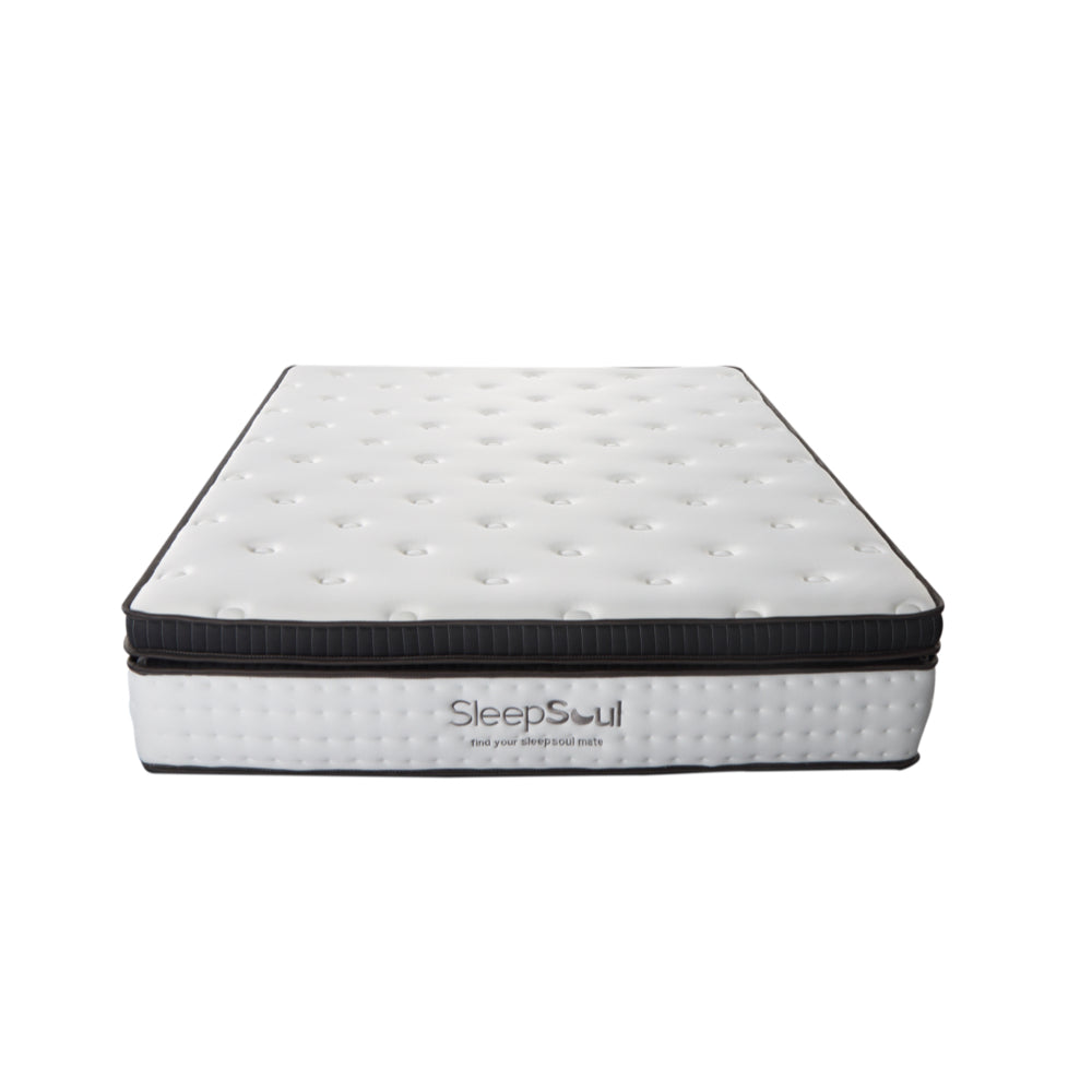 Sleepsoul Serenity 6ft Super King Size Mattress, White