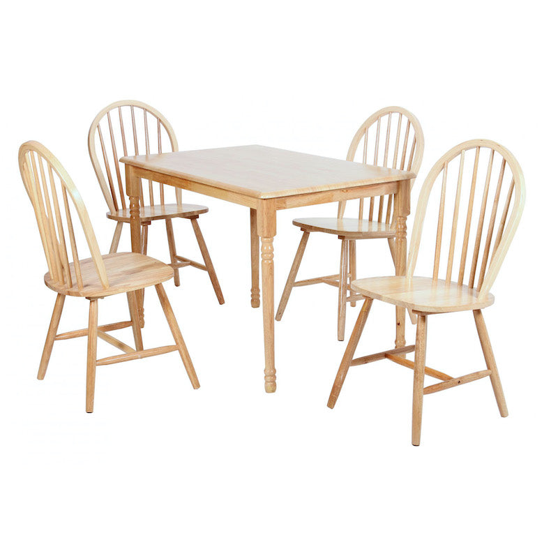 Heartlands Furniture Sutton Chairs Natural (Pack of 4)
