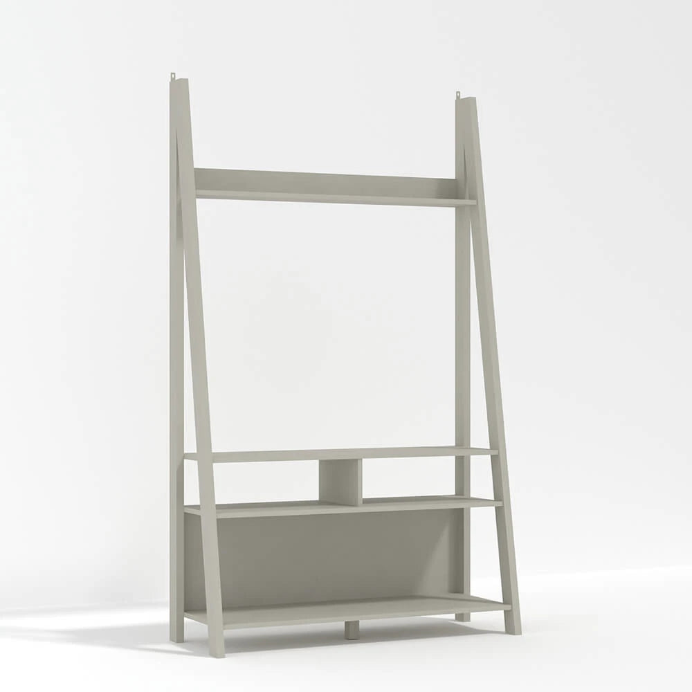 LPD Furniture Tiva Ladder TV Unit, Grey