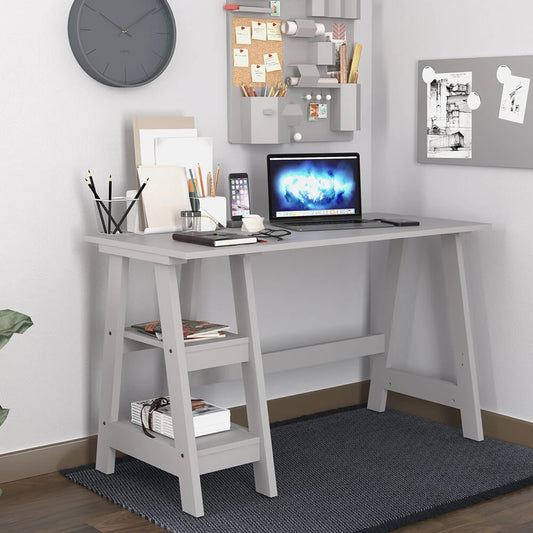 LPD Furniture Tiva Workstation, Grey