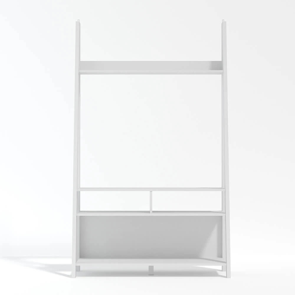 LPD Furniture Tiva Ladder TV Unit, White