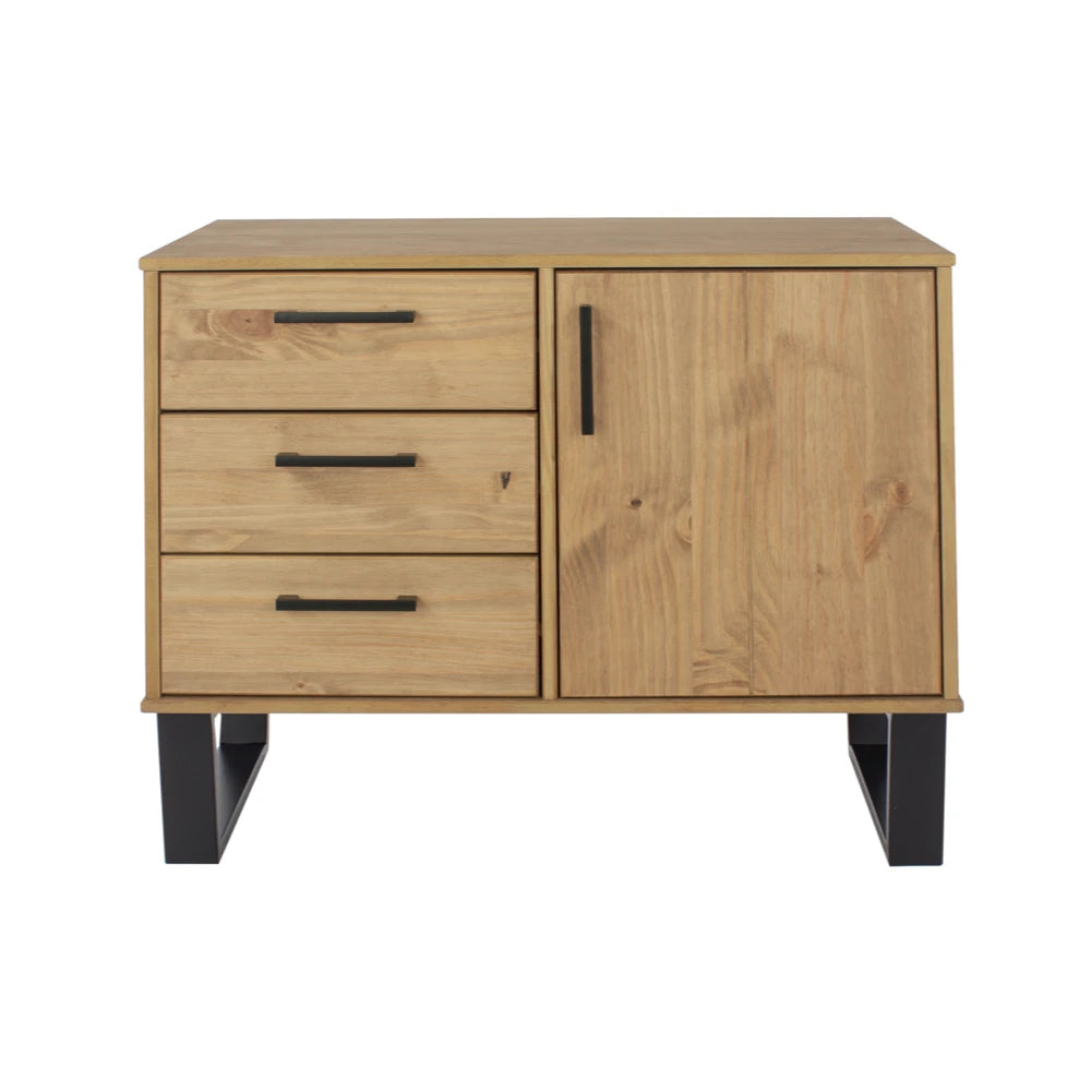 Core Products Texas Small Sideboard With 1 Door, 3 Drawers