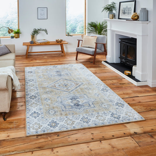 Think Rugs Topaz G4705 Gold