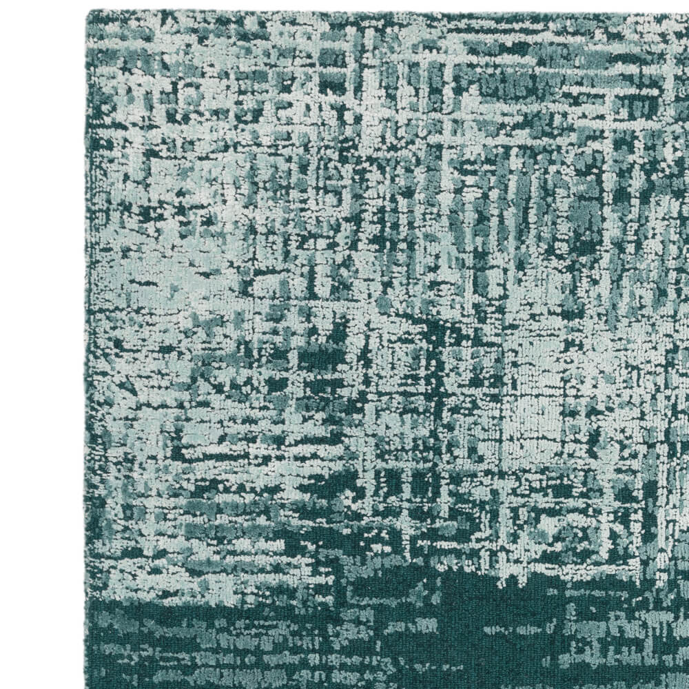 Asiatic Torino Teal Green, Abstract Rug
