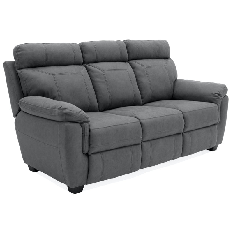 Vida Living Baxter 3 Seater Sofa - Grey