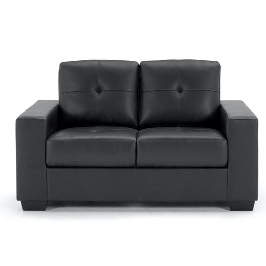 Vida Living Gemona 2 Seater Sofa - Black