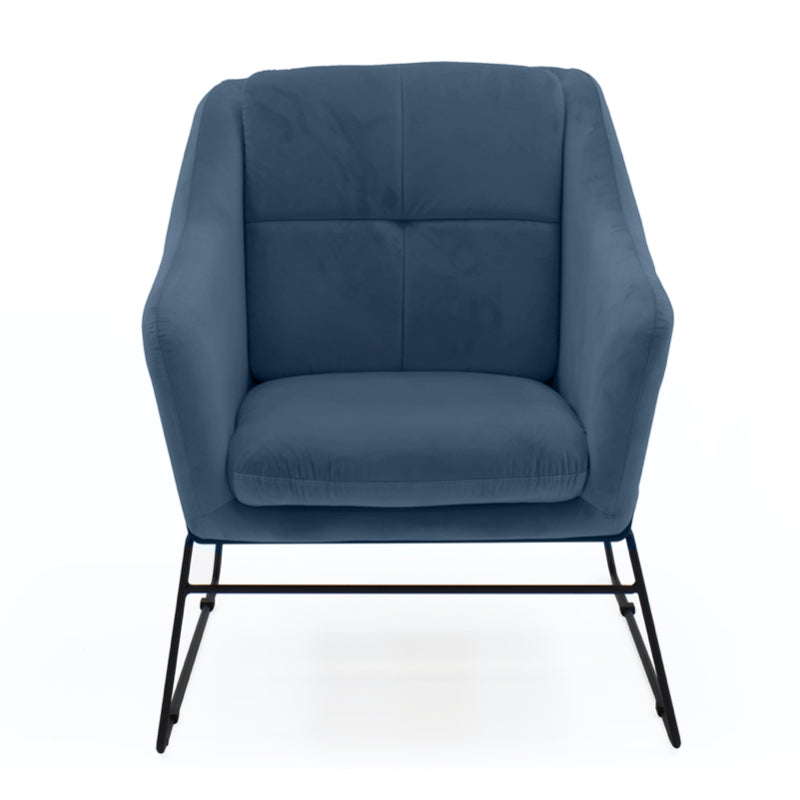 Vida Living Klaus Accent Chair - Blue