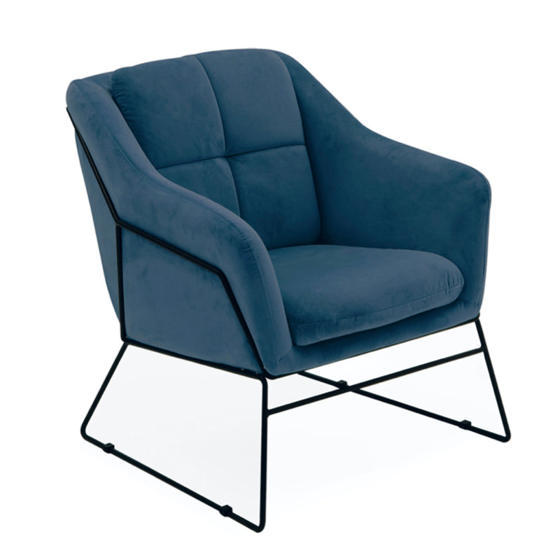 Vida Living Klaus Accent Chair - Blue