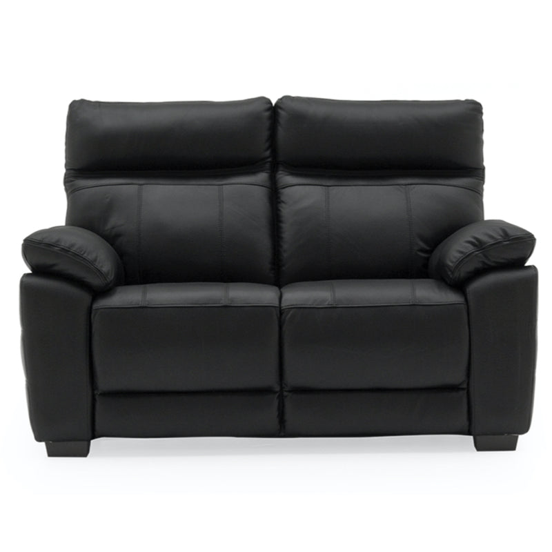 Vida Living Positano 2 Seater Sofa Fixed - Black
