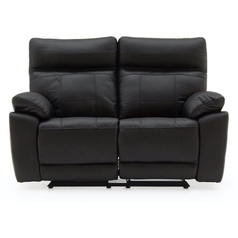 Vida Living Positano 2 Seater Sofa Recliner - Black