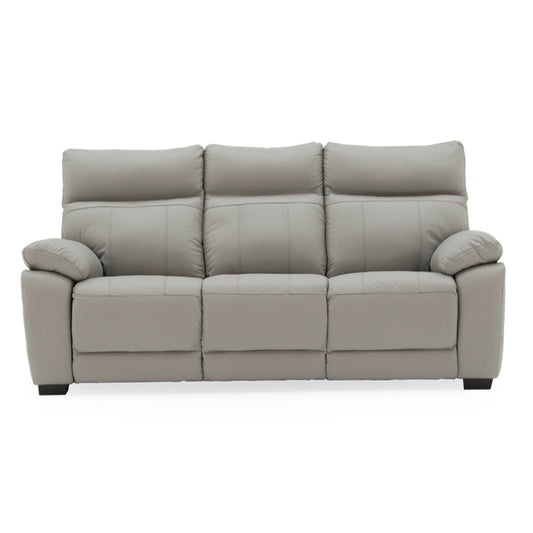 Vida Living Positano 3 Seater Sofa Fixed - Light Grey