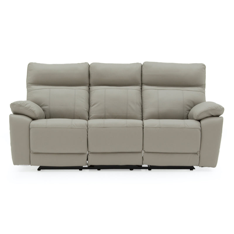 Vida Living Positano 3 Seater Sofa Recliner - Light Grey