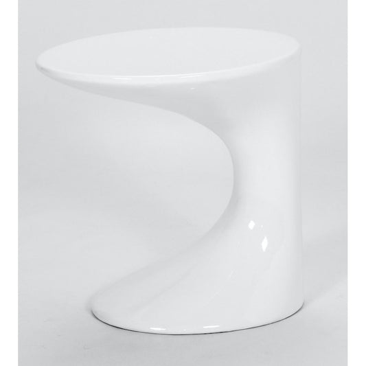Heartlands Furniture Wilcox Lamp Table White